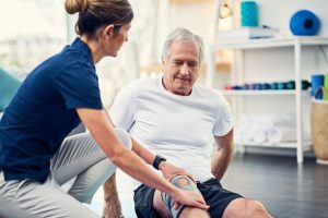 Controlled passive motion (CPM) for knee replacement rehabilitation (TKA)